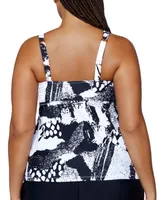 Raisins Curve Plus Rimini Tankini Top