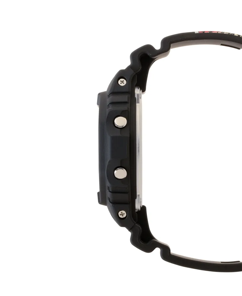 G-Shock Men's Digital Quartz Black Resin Watch, 42.8mm, DW5600KH-1