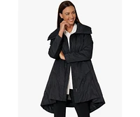 Stella Carakasi Women's Full-Zip-Front Water-Repellent Definitive Coat