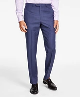 Michael Kors Men's Classic-Fit Wool-Blend Stretch Solid Suit Pants