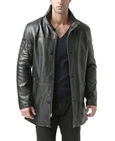 Bgsd Men Chad Leather Car Coat