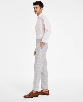 Bar Iii Men's Slim-Fit Linen Suit Pants