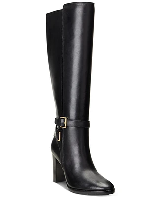 Lauren Ralph Women's Manchester Buckled Dress Boots