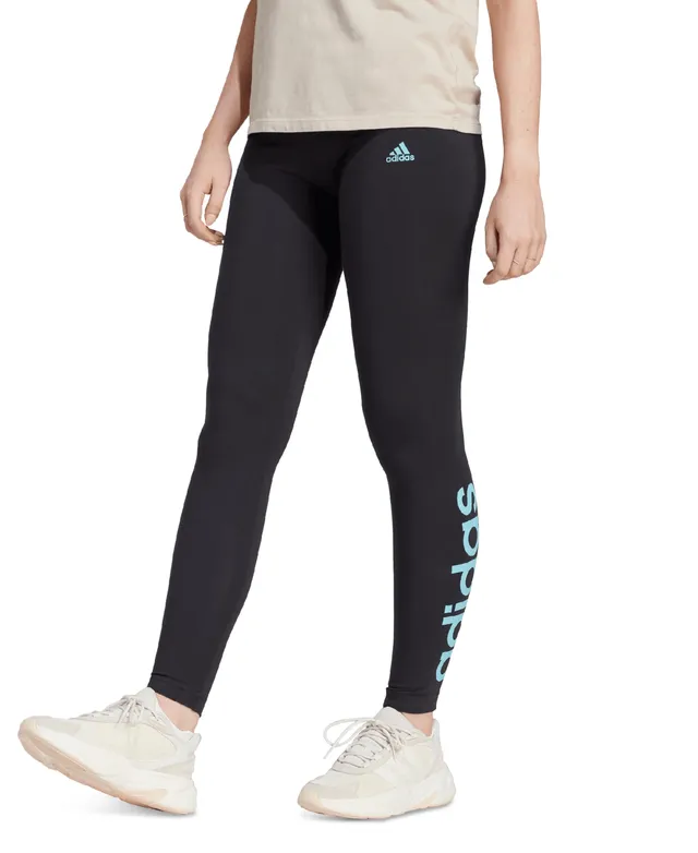 adidas Women's Linear-Logo Full Length Leggings, XS-4X - Macy's