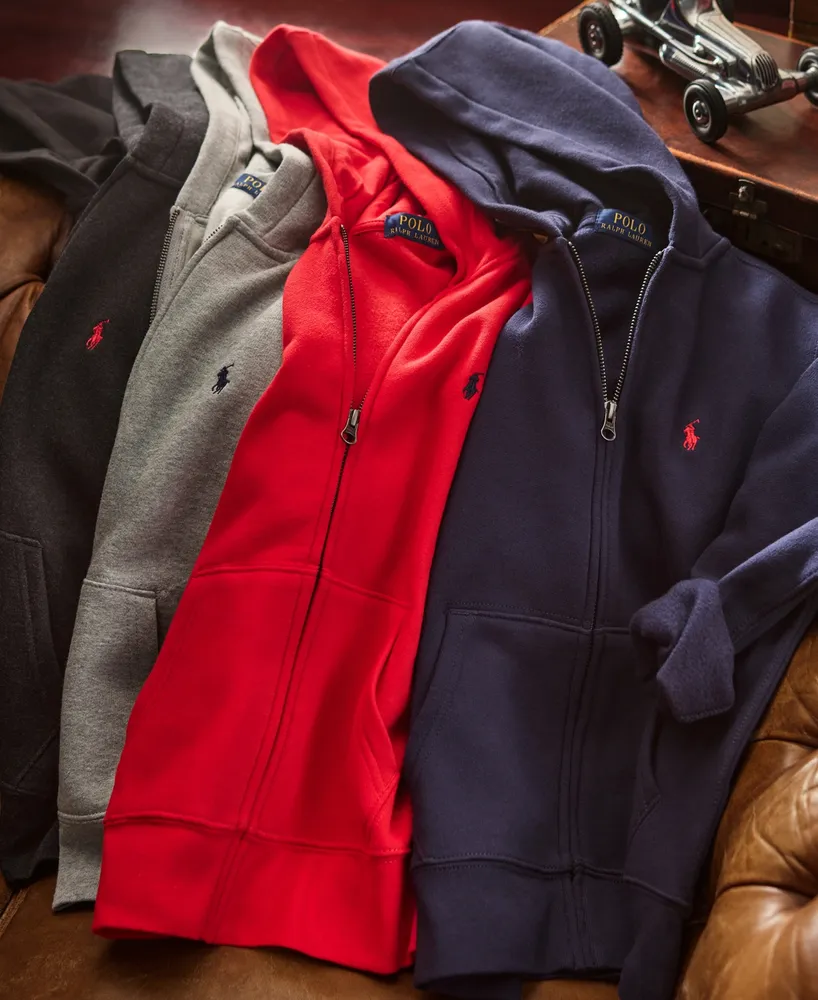 Polo Ralph Lauren Toddler and Little Boys Cotton Fleece Hoodie