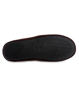 Isotoner Men's Closed Back Microsuede Memory Foam Slipper