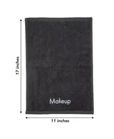 Embroidered Makeup Remover Towels (Pack of 6), 11x17 in., Color Options, 100% Cotton Fingertip