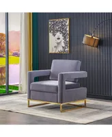 Simplie Fun Modern Velvet Accent Chair