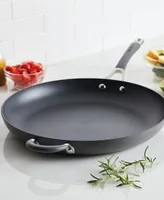 Circulon Radiance Hard Anodized Aluminum Nonstick 14" Frying Pan with Helper Handle