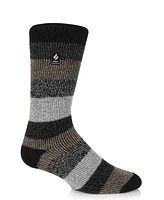 Heat Holders Men's Milan Stripe Crew Sock