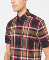 Ben Sherman Men's Block Plaid Shirt