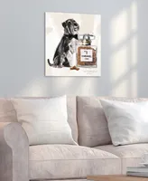 Empire Art Direct "Schnauze" Unframed Free Floating Tempered Glass Panel Graphic Dog Wall Art Print 20" x 20", 20" x 20" x 0.2" - Multi