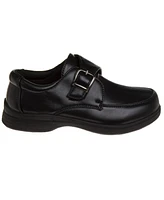 French Toast Little Boys School Hook and Loop Closure Shoes