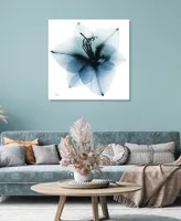 Empire Art Direct "Glacial Amaryllis" Frameless Free Floating Tempered Glass Panel Graphic Wall Art, 38" x 38" x 0.2"