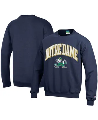 Big Boys Champion Navy Notre Dame Fighting Irish Powerblend Fleece Sweatshirt