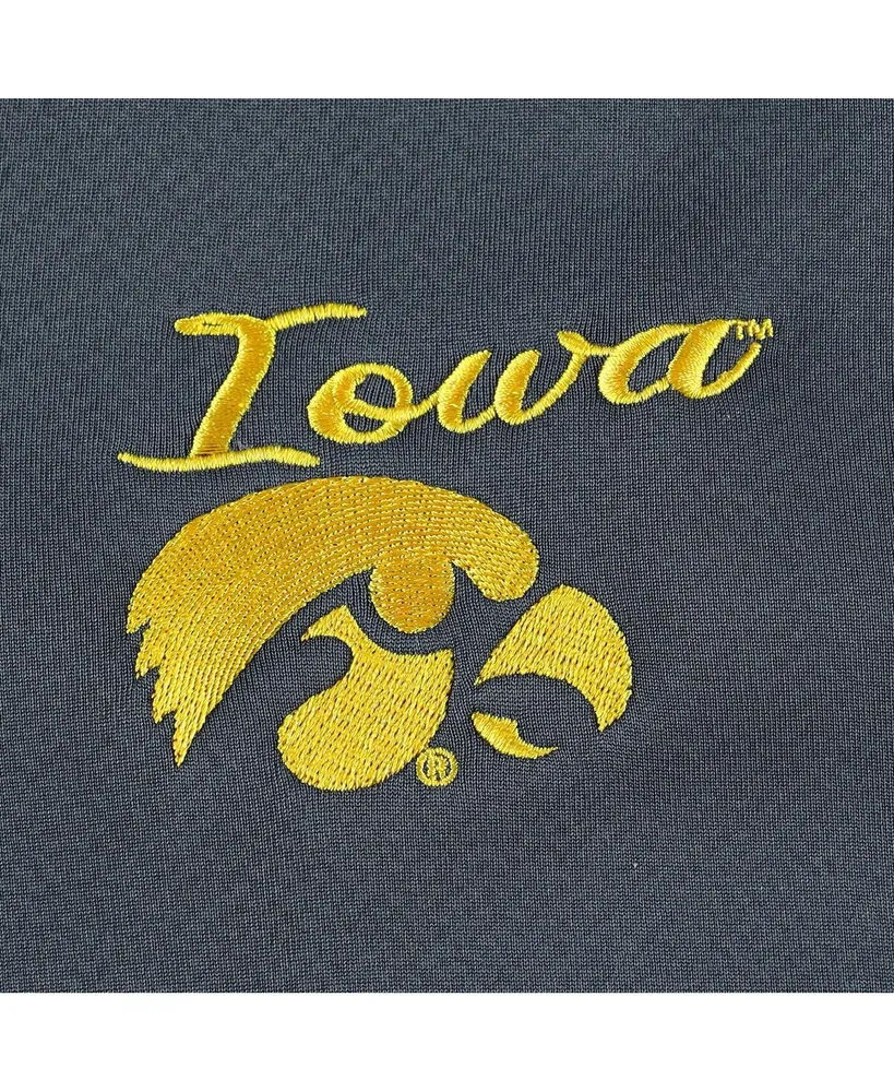 Women's Concepts Sport Charcoal Iowa Hawkeyes Upbeat Sherpa Leggings