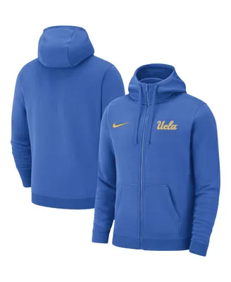 Men's Nike Blue Ucla Bruins Club Full-Zip Hoodie
