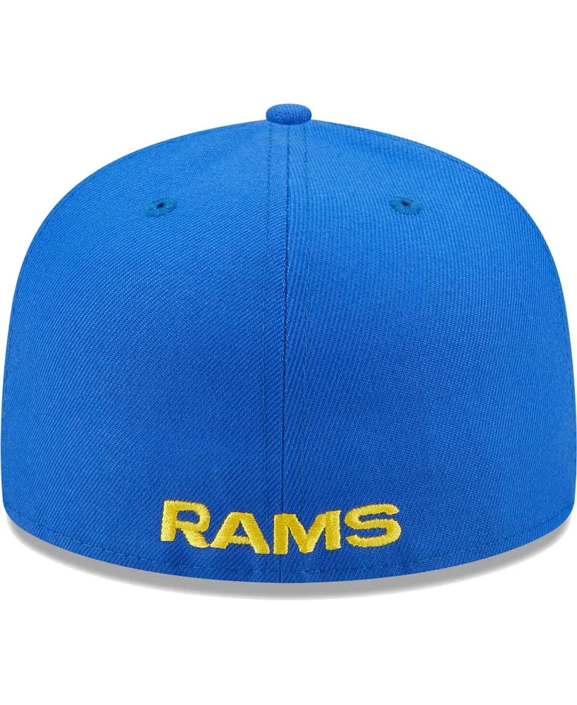 Men's New Era Royal Los Angeles Rams Flawless 59FIFTY Fitted Hat