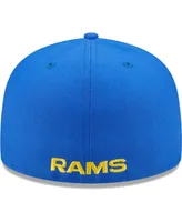 Men's New Era Royal Los Angeles Rams Flawless 59FIFTY Fitted Hat