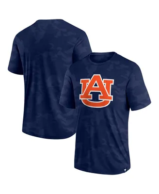 Men's Fanatics Navy Auburn Tigers Camo Logo T-shirt