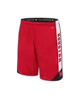 Men's Colosseum Red Houston Cougars Haller Shorts