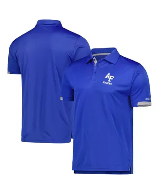 Men's Colosseum Royal Air Force Falcons Santry Lightweight Polo Shirt