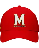 Men's Top of the World Red Maryland Terrapins Deluxe Flex Hat