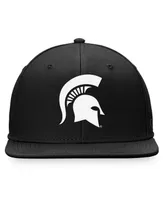 Men's Top of the World Black Michigan State Spartans Dusk Flex Hat