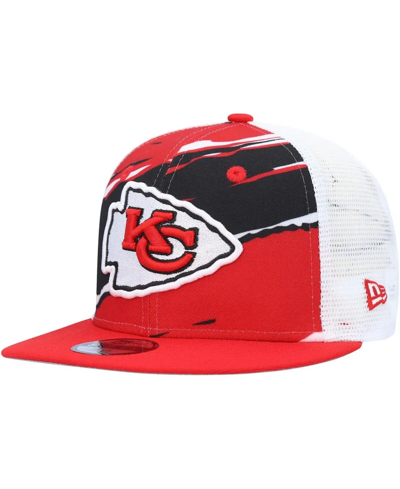 Youth New Era Camo Kansas City Chiefs Trucker 9FIFTY Snapback Hat