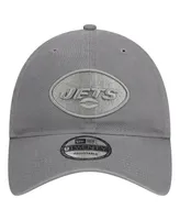 Men's New Era Gray New York Jets Color Pack 9TWENTY Adjustable Hat