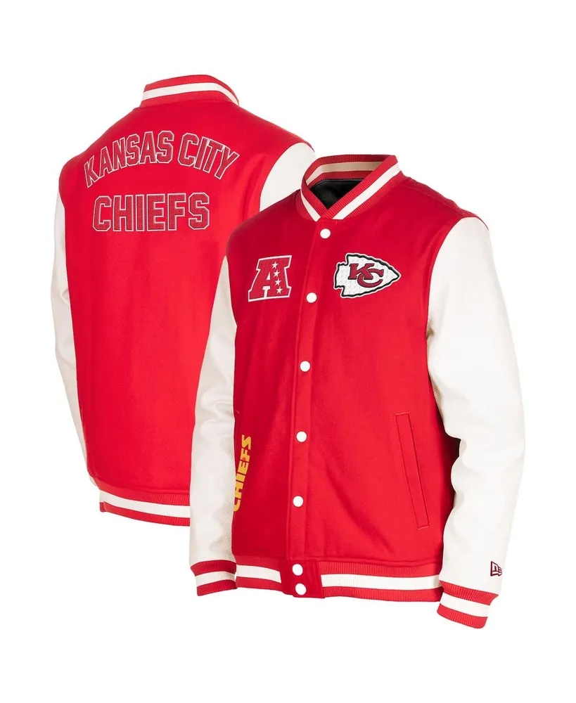 Men's Dunbrooke Red Kansas City Chiefs Triumph Fleece Full-Zip Jacket