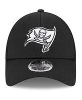 Men's New Era Black Tampa Bay Buccaneers Main B-Dub 9FORTY Adjustable Hat