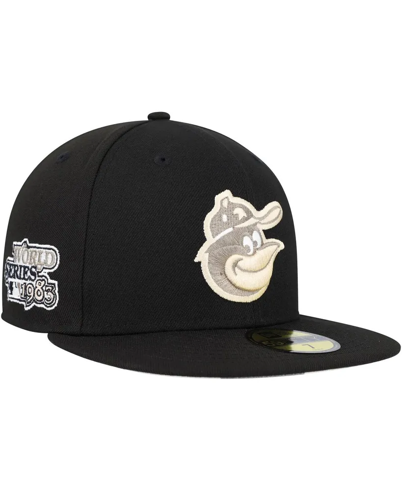 New Era Men's Royal Baltimore Orioles Logo White 59FIFTY Fitted