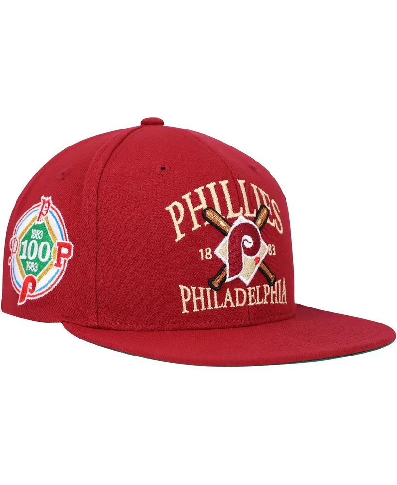 Mitchell & Ness Men's Mitchell & Ness Burgundy Philadelphia Phillies Grand  Slam Snapback Hat