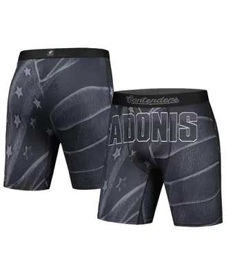 Men's Contenders Clothing Black Creed Iii Adonis Flag Boxer Briefs