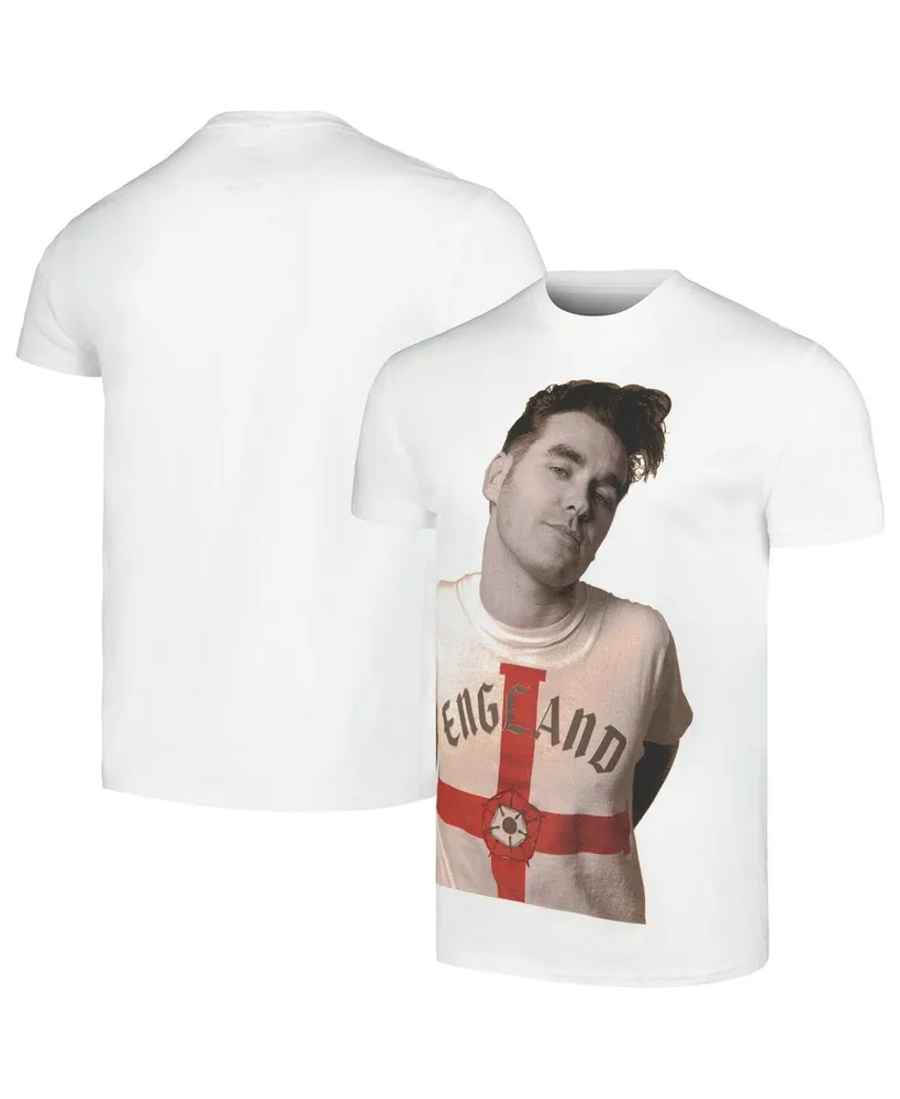 Men's White Morrissey England T-shirt