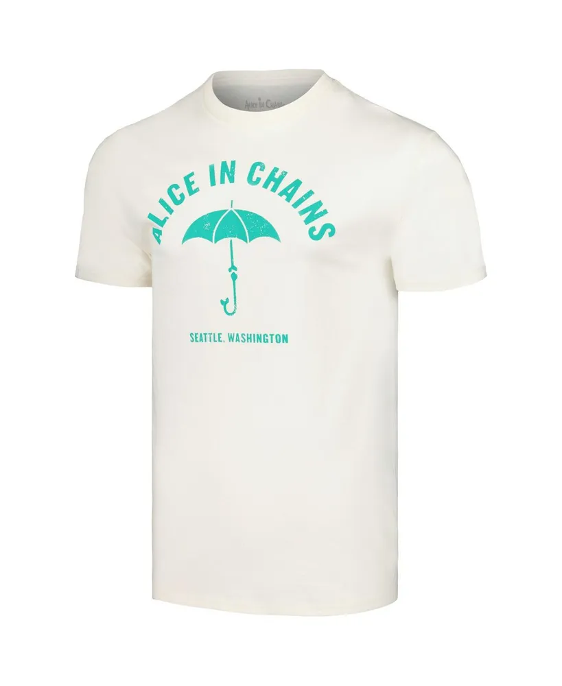 Men's Cream Alice Chains Umbrella T-shirt