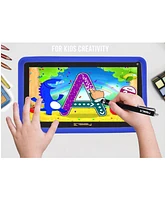 Linsay New 7" Kids Wi-Fi Tablet Pc 64GB New Android 13 with Kid Defender Case