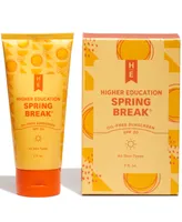 Higher Education Skincare Spring Break Oil Free Sunscreen Spf 30, 3 fl. oz.