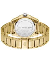 Lacoste Men's Finn Quartz Gold-Tone Bracelet Watch 44mm