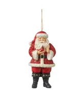 Jim Shore Santa Holding a Cardinal Ornament