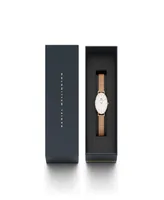 Daniel Wellington Women's Petite Melrose Rose Gold-Tone Stainless Steel Watch 28mm - Rose