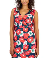 Sam Edelman Women's Floral Chiffon A-Line Dress