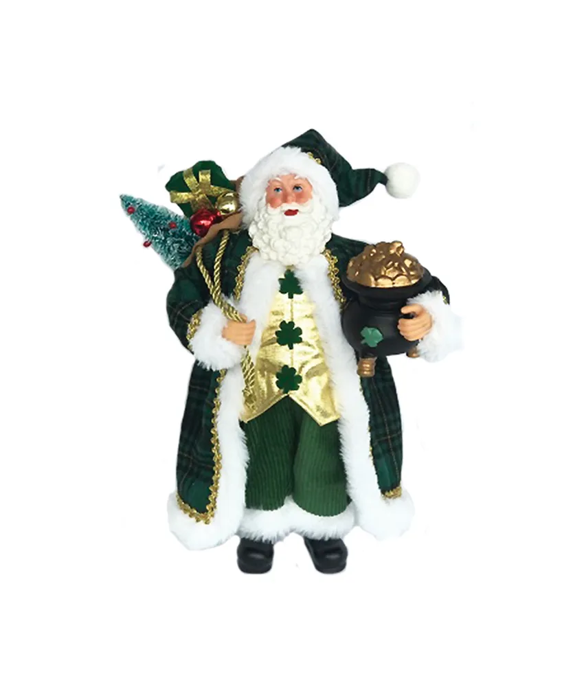 Santa's Workshop 12" Irish Gentleman Claus