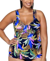 Raisins Curve Trendy Plus Rimini Tankini Top