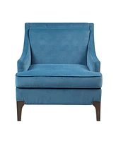 Martha Stewart Anna 30.75" Wide Fabric Arm Accent Chair