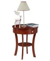 Convenience Concepts 20" Rubber wood Classic Accents End Table