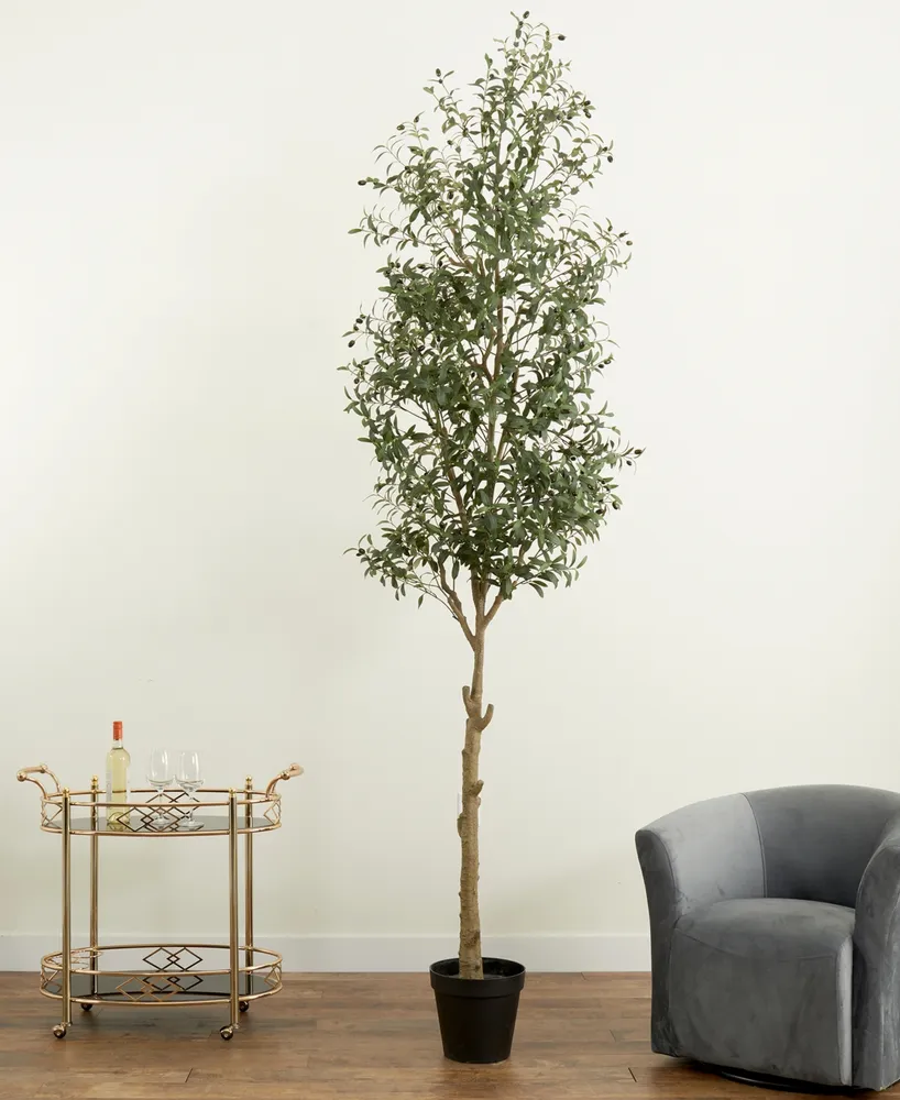 Nearly Natural 120" Artificial Olive Tree