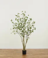 Nearly Natural 84" Minimalist Citrus Artificial Tree