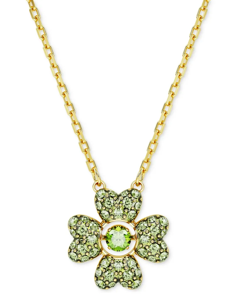 Sought-After Dingle Dangle Clover Diamond Necklace for women under 30K -  Candere by Kalyan Jewellers